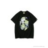 Hypeyourbeast Clothes BAPE Green Ape Head Blue Storm Tee Shirt 'BLACK'