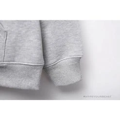 Hypeyourbeast Clothes BAPE X Bathing Ape Head Hoodie 'GREY'