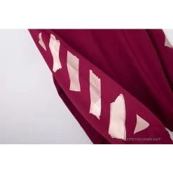 Hypeyourbeast OFF-WHITE Rubber Strip Arrow Hoodie 'WINE RED'
