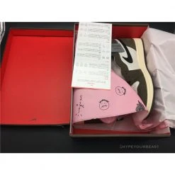 Hypeyourbeast Travis Scott X Air Jordan 1 Retro High OG 'Mocha'