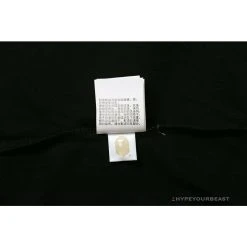 Hypeyourbeast Clothes BAPE Green Ape Head Blue Storm Tee Shirt 'BLACK'