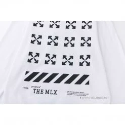 HypeYourBeast Off White Hoodie Flamingo - White Hoodies & Jackets