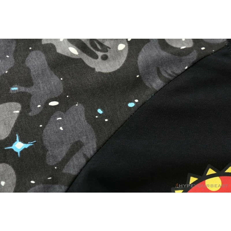 Hypeyourbeast Clothes BAPE Baby Milo Galaxy Astronaut Luminous Tee Shirt 'BLACK' 5 Hypeyourbeast Clothes BAPE Baby Milo Galaxy Astronaut Luminous Tee Shirt 'BLACK'