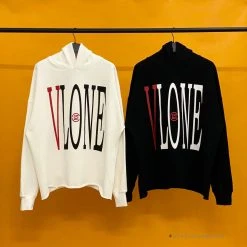 HypeYourBeast Hoodies & Jackets Vlone Black White Serpent Hoodie