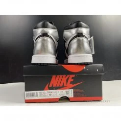 Hypeyourbeast Air Jordan 1 Retro High Silver Toe