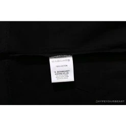 Hypeyourbeast Clothes BAPE Ape Head Blue X Yellow Contrast Letter Tee Shirt