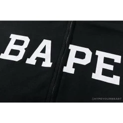 Hypeyourbeast Clothes BAPE Camouflage Ape Head LOGO Hoodie