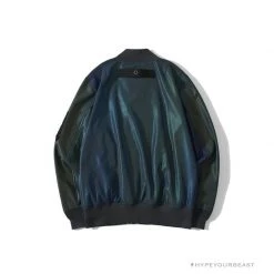 Hypeyourbeast Clothes BAPE HUNTING Aurora Color Gradient Reflective Jacket
