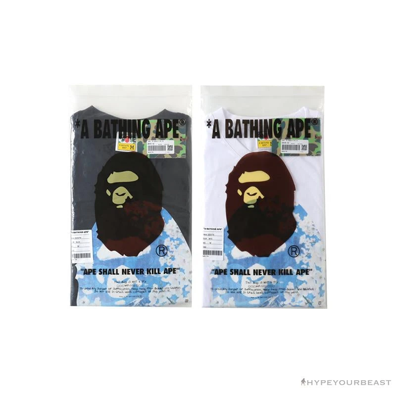 Hypeyourbeast BAPE Japan Limited Edition Mt. Fuji Sakura Tee Shirt 'BLACK' 17 Hypeyourbeast BAPE Japan Limited Edition Mt. Fuji Sakura Tee Shirt 'BLACK'