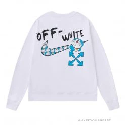HypeYourBeast Shirts Off-White X Nike Shirt Doraemon White