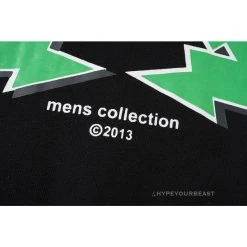 HypeYourBeast Hoodies & Jackets Off-White Green Hoodie - Black