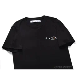 Hypeyourbeast OFF-WHITE Mickey Limited Arrow Tee Shirt 'BLACK' T-Shirts