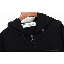 Hypeyourbeast OFF-WHITE Angel Jesus Religious Print Hoodie 'BLACK' Hoodies & Jackets
