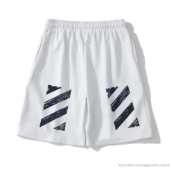 Hypeyourbeast OFF-WHITE Classic Seeing Things Shorts 'WHITE'