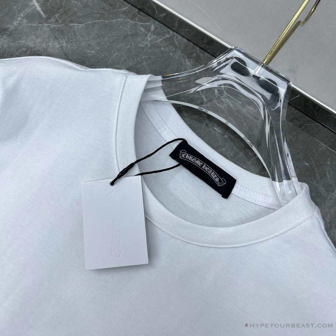 Hypeyourbeast T-Shirts OFF-WHITE Chrome Hearts Tee Shirt 'WHITE' 3 Hypeyourbeast T-Shirts OFF-WHITE Chrome Hearts Tee Shirt 'WHITE'