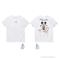 Hypeyourbeast OFF-WHITE Mickey Bluff Face Tee Shirt 'WHITE' 24 Hypeyourbeast OFF-WHITE Mickey Bluff Face Tee Shirt 'WHITE'