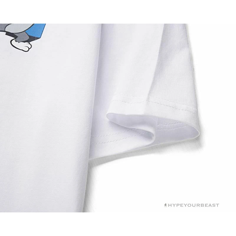 Hypeyourbeast OFF-WHITE Tom And Jerry Loose Tee Shirt 'WHITE' T-Shirts 6 Hypeyourbeast OFF-WHITE Tom And Jerry Loose Tee Shirt 'WHITE' T-Shirts