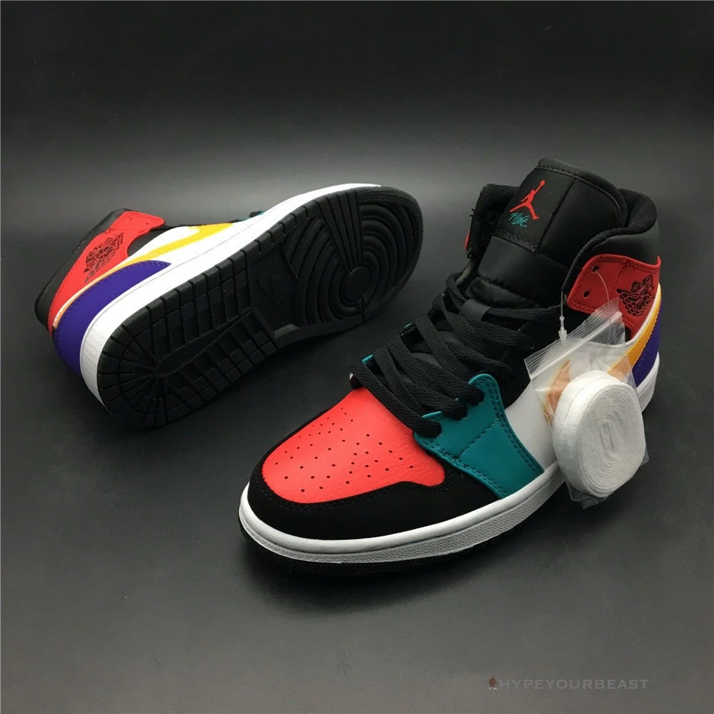 Hypeyourbeast Air Jordan 1 Mid SE WMNS 'Multi Patent' 3 Hypeyourbeast Air Jordan 1 Mid SE WMNS 'Multi Patent'