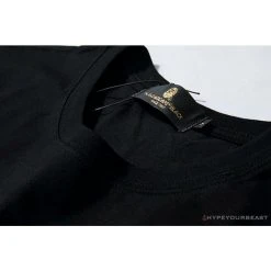 Hypeyourbeast BAPE X MCM Camouflage Ape Head Tee Shirt 'BLACK'