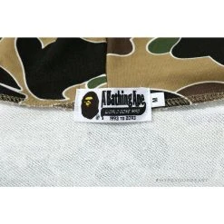 Hypeyourbeast BAPE Shark Head STA Star Camouflage Hoodie 'YELLOW' Clothes
