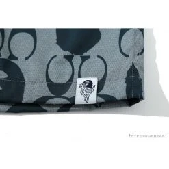 Hypeyourbeast BAPE X COACH Co-Branded Grey-Blue Shorts Clothes 26 Hypeyourbeast BAPE X COACH Co-Branded Grey-Blue Shorts Clothes