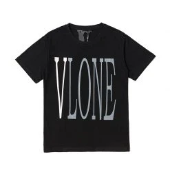 HypeYourBeast Vlone Black And Silver Tee Shirt T-Shirts