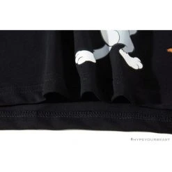 Hypeyourbeast Clothes BAPE Little Ape Head Tom And Jerry Chase Tee Shirt 'BLACK'