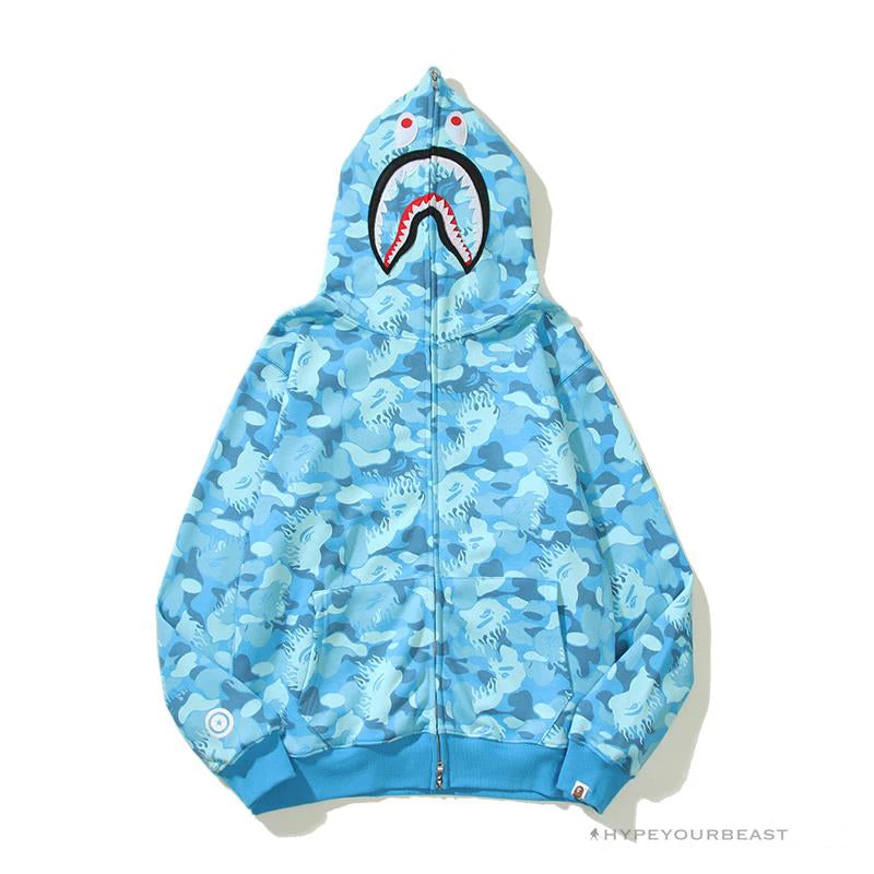 HypeYourBeast Bape Hoodie Sky Blue 2 HypeYourBeast Bape Hoodie Sky Blue