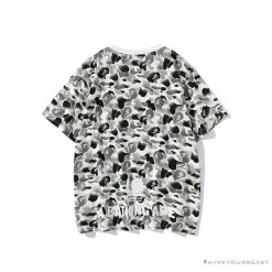 Hypeyourbeast BAPE Chinese Style Ink 10th Anniversary Camouflage Tee Shirt 'WHITE' Clothes