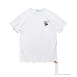 Hypeyourbeast T-Shirts OFF-WHITE Disney Spring X Summer Mickey With Pluto Tee Shirt 'WHITE'