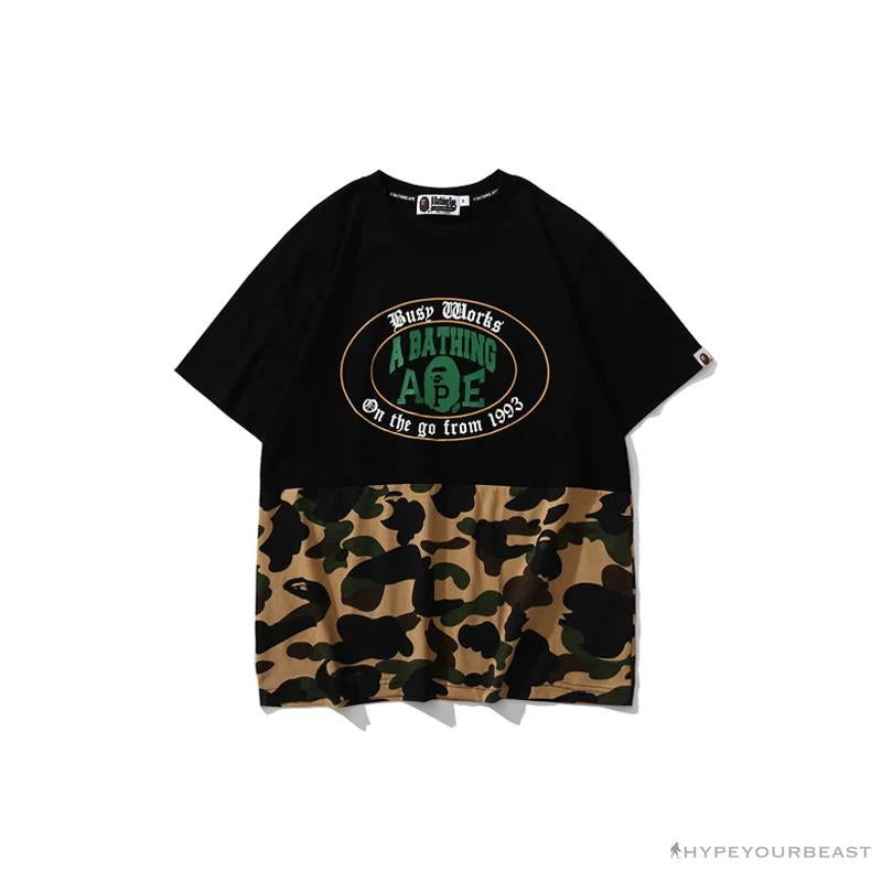 Hypeyourbeast BAPE Ape Man Head Gothic Body Camouflage Tee Shirt 1 Hypeyourbeast BAPE Ape Man Head Gothic Body Camouflage Tee Shirt