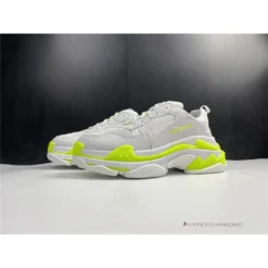 HypeYourBeast BCG Triple S White Neon Yellow Balenciaga Triple S