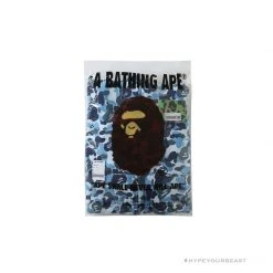 HypeYourBeast Bape Camo Hoodie Shark Head BLUE