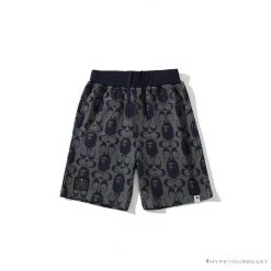 Hypeyourbeast BAPE X COACH Co-Branded Dark-Blue Shorts Clothes