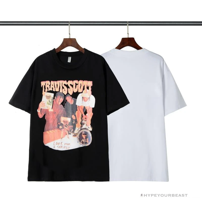 Hypeyourbeast T-Shirts OFF-WHITE Travisscott High Street Tee Shirt 'WHITE' 3 Hypeyourbeast T-Shirts OFF-WHITE Travisscott High Street Tee Shirt 'WHITE'