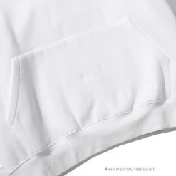 HypeYourBeast FOG Hoodie Reflective ‘ESSENTIALS’ White Hoodies & Jackets