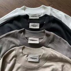 Hypeyourbeast FOG 'ESSENTIALS' Long Sleeve Shirt Grey Shirts