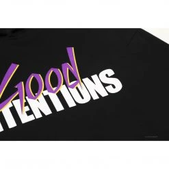 HypeYourBeast Vlone Hoodie Black Good Intention
