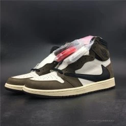Hypeyourbeast Travis Scott X Air Jordan 1 Retro High OG 'Mocha'