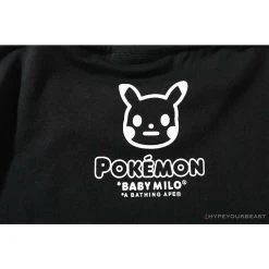 Hypeyourbeast BAPE Baby Milo Pokémon Tee Shirt 'BLACK' Clothes