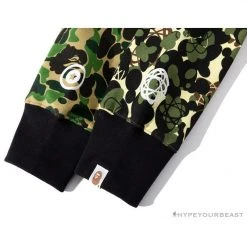 Hypeyourbeast BAPE X UNKLE Camouflage Green Belt Ear Hoodie Clothes
