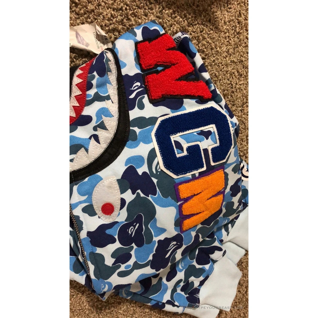 Hypeyourbeast Bape Jacket Blue Camo 6 Hypeyourbeast Bape Jacket Blue Camo
