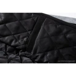 Hypeyourbeast BAPE Embroidered STA Star Stitched Woolen Baseball Jacket 'BLACK'