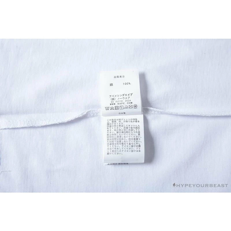 Hypeyourbeast BAPE Readymade Small Bee Camouflage Letter Tee Shirt 'BLUE' 12 Hypeyourbeast BAPE Readymade Small Bee Camouflage Letter Tee Shirt 'BLUE'