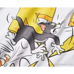 Hypeyourbeast OFF-WHITE Cat And Mouse Tee Shirt 'WHITE' T-Shirts