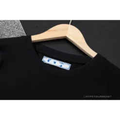 Hypeyourbeast OFF-WHITE Floral And Frog Pattern Tee Shirt 'BLACK' T-Shirts 13 Hypeyourbeast OFF-WHITE Floral And Frog Pattern Tee Shirt 'BLACK' T-Shirts