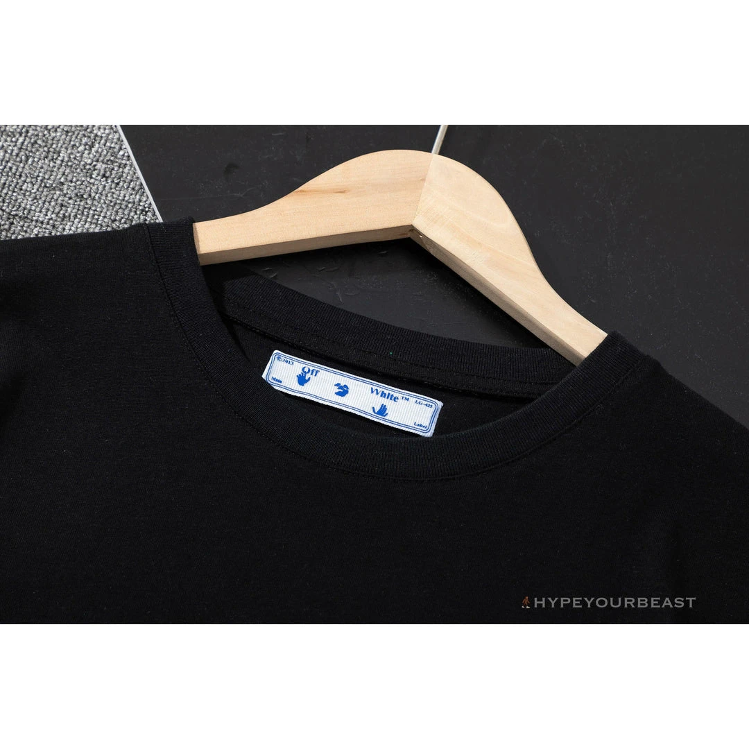 Hypeyourbeast OFF-WHITE Floral And Frog Pattern Tee Shirt 'BLACK' T-Shirts 7 Hypeyourbeast OFF-WHITE Floral And Frog Pattern Tee Shirt 'BLACK' T-Shirts