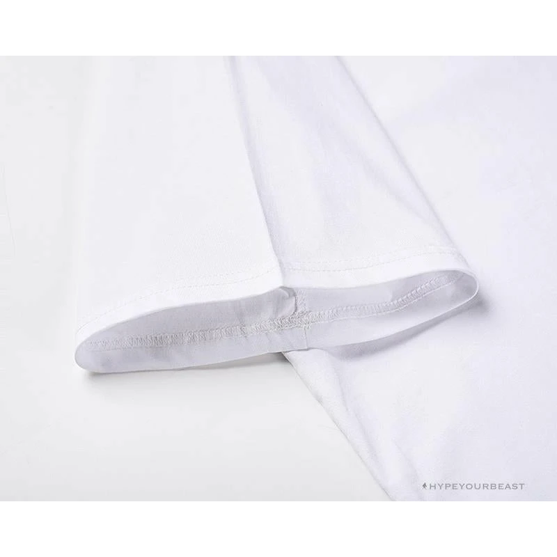 Hypeyourbeast OFF-WHITE Doraemon Stereo Arrow Tee Shirt WHITE T-Shirts 3 Hypeyourbeast OFF-WHITE Doraemon Stereo Arrow Tee Shirt WHITE T-Shirts