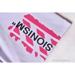 Hypeyourbeast OFF-WHITE 99 X Pink Arrow Shorts 'WHITE' Pants 22 Hypeyourbeast OFF-WHITE 99 X Pink Arrow Shorts 'WHITE' Pants