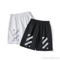 Hypeyourbeast Pants OFF-WHITE Cabin Cabbage Shorts 'WHITE' 14 Hypeyourbeast Pants OFF-WHITE Cabin Cabbage Shorts 'WHITE'